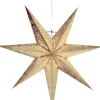Antique LED-lys papir julestjerne