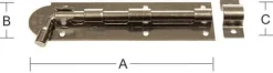 Bolteskåte 777 110 mm