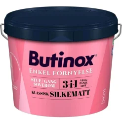 Butinox Klassisk 10/silkematt interiørmaling