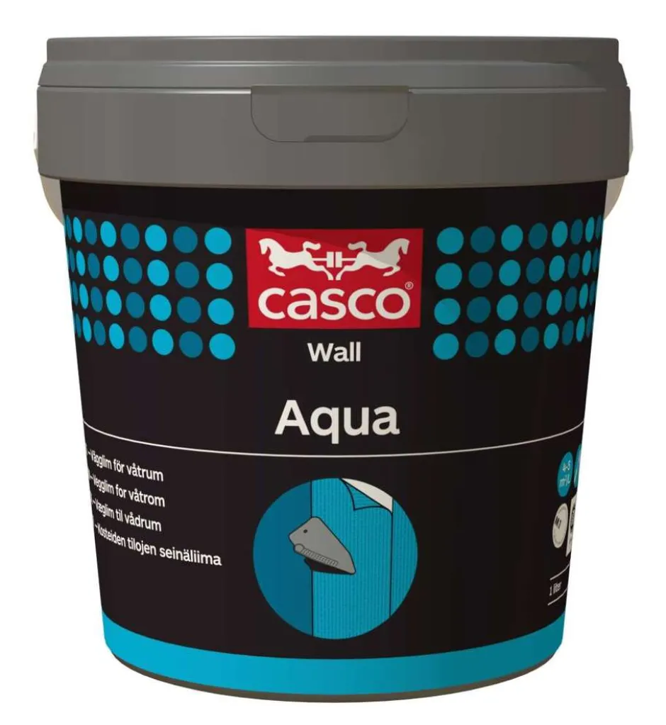 Casco Aqua våtrom tapet vegglim