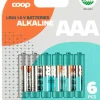 Coop AAA-batterier 6pk