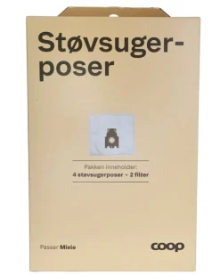 Coop MI støvsugerposer 4-pk til Miele