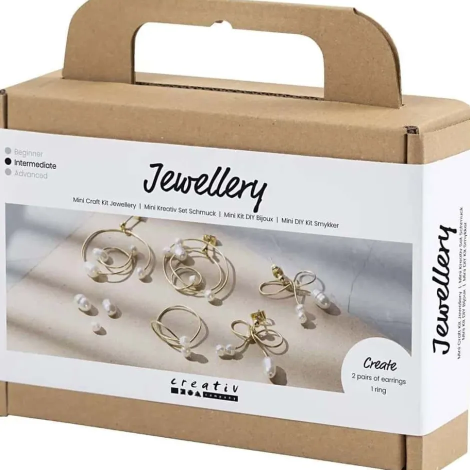 Creativ Company Mini DIY Kit øreringer