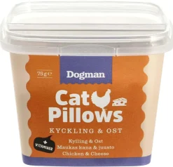 Dogman Cat Pillows Kylling & Ost 75g