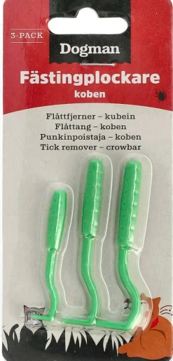 Dogman Flåttfjerner Koben Turkis 3pk