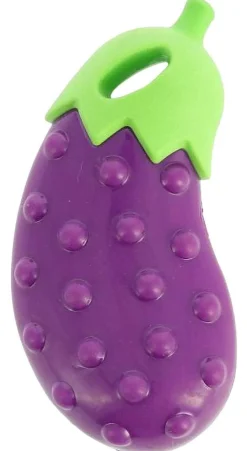Dogman Hundeleke Aubergine Flerfarget 14cm