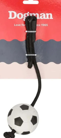 Dogman Hundeleke Ball With Rope