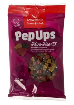 Dogman Pep Ups Mini Hearts 100