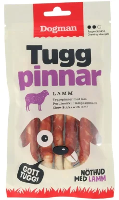 Dogman Tyggepinner med Lam 5pk