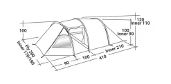 Easy Camp Spirit 300 tunneltelt 2022