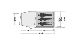 Easy Camp Spirit 300 tunneltelt 2022