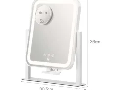 EC by Wilfa Glowing MI4W-D25 sminkespeil