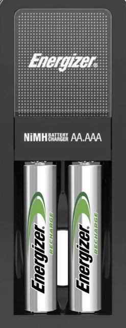 Energizer® minilader for 2 x AAA batterier