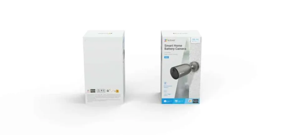 EZVIZ EB3 2K frittstående batterikamera for smarthjem