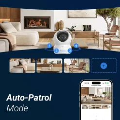 EZVIZ H6c Pro 3K Innendørs Wi-Fi Kamera