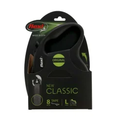 Flexi Bånd New Classic Svart 8m L