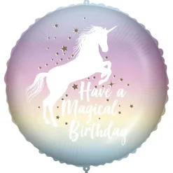 Folieballong Happy Birthday ø: 46 cm