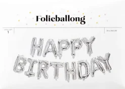 Folieballong Happy Birthday 3,4 m