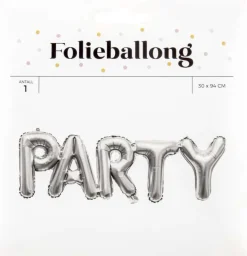 Folieballong Party banner L: 94 cm
