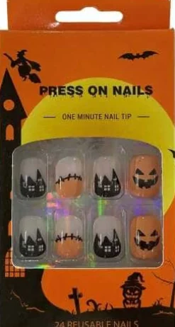Halloween negler
