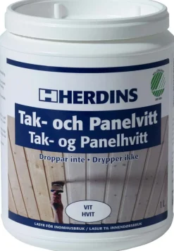 Herdins Tak og Panel silkematt interiørmaling
