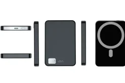 HT-S24A magnetisk trådløs powerbank 5000 mAh