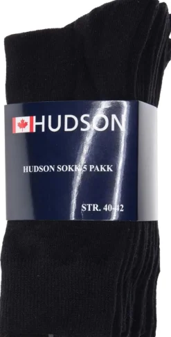 Hudson 5 pakning sokker