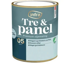 Infra Tre&Panel 05/matt interiørmaling