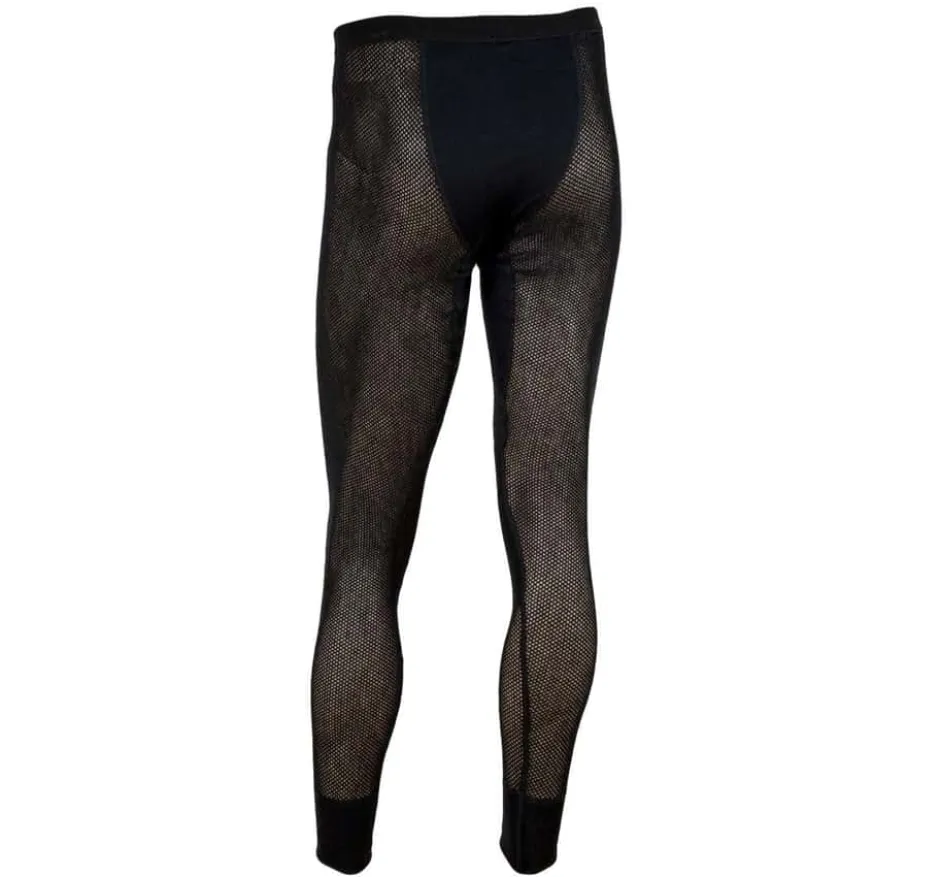 Janus Black Wool Mesh ullongs herre
