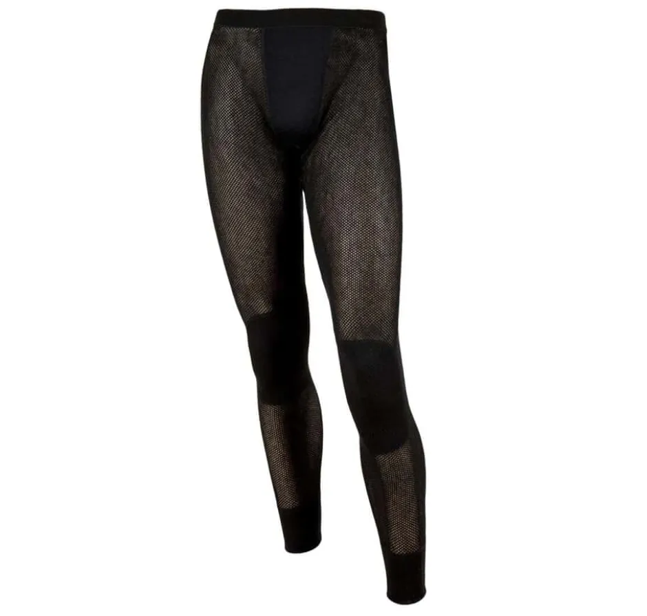 Janus Black Wool Mesh ullongs herre