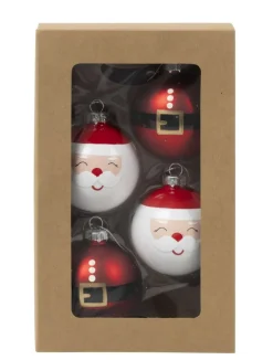 Julen julekuler 4pk