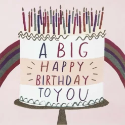Kort A big happy birthday to you
