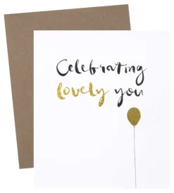 Kort Celebrating lovely you