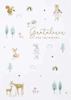 Kort Gratulerer med navnefesten