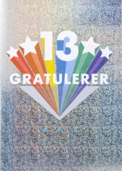 Kort 13 år Sølv