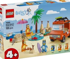 LEGO® Bluey: Bluey og familiens biltur til stranden 11202