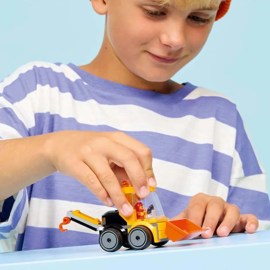 LEGO® City Kjøretøy – hjullaster med kran 60483
