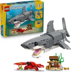 LEGO® Creator Blodtørstig hai med skattkiste 31381