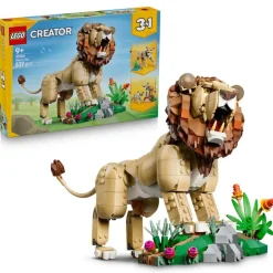 LEGO® Creator 3-i-1 Ville dyr: Majestetisk løve 31386