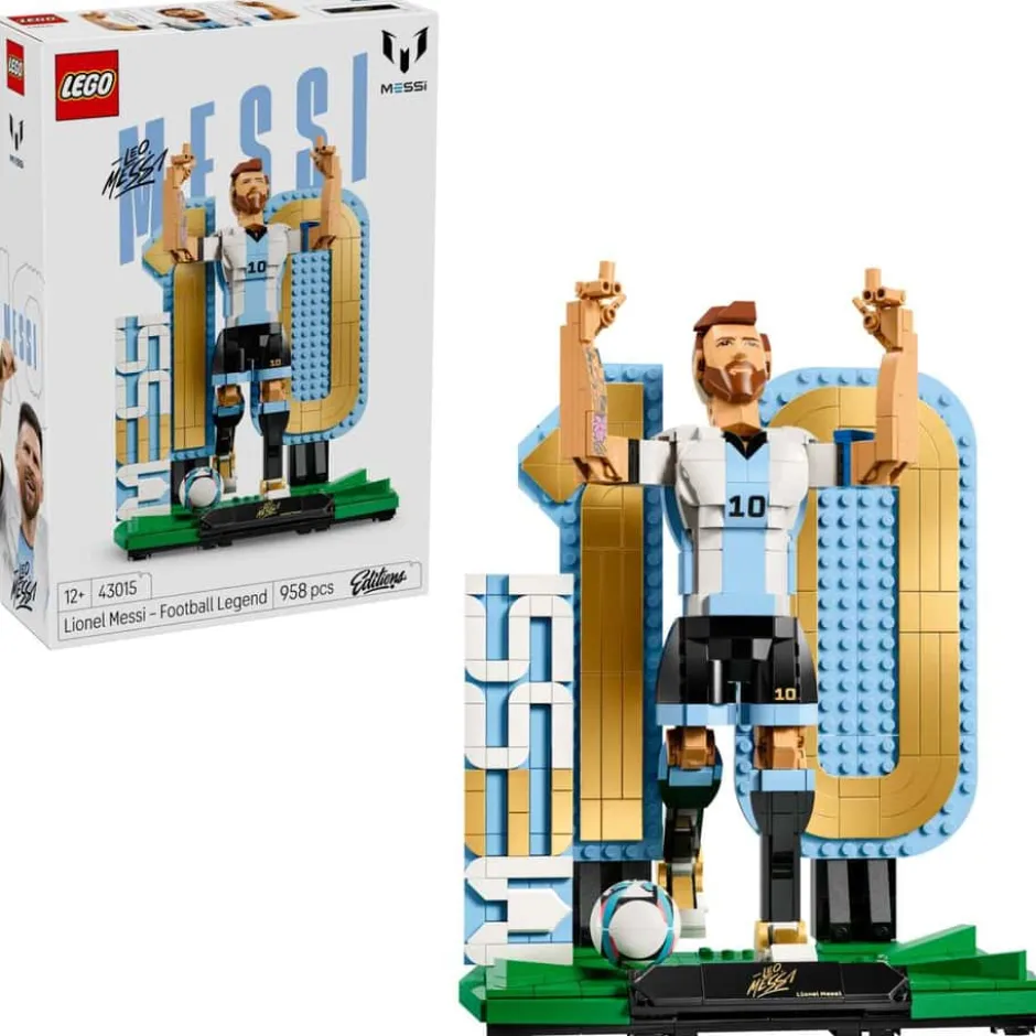 LEGO® Editions Football Fotball-legenden Lionel Messi 43015