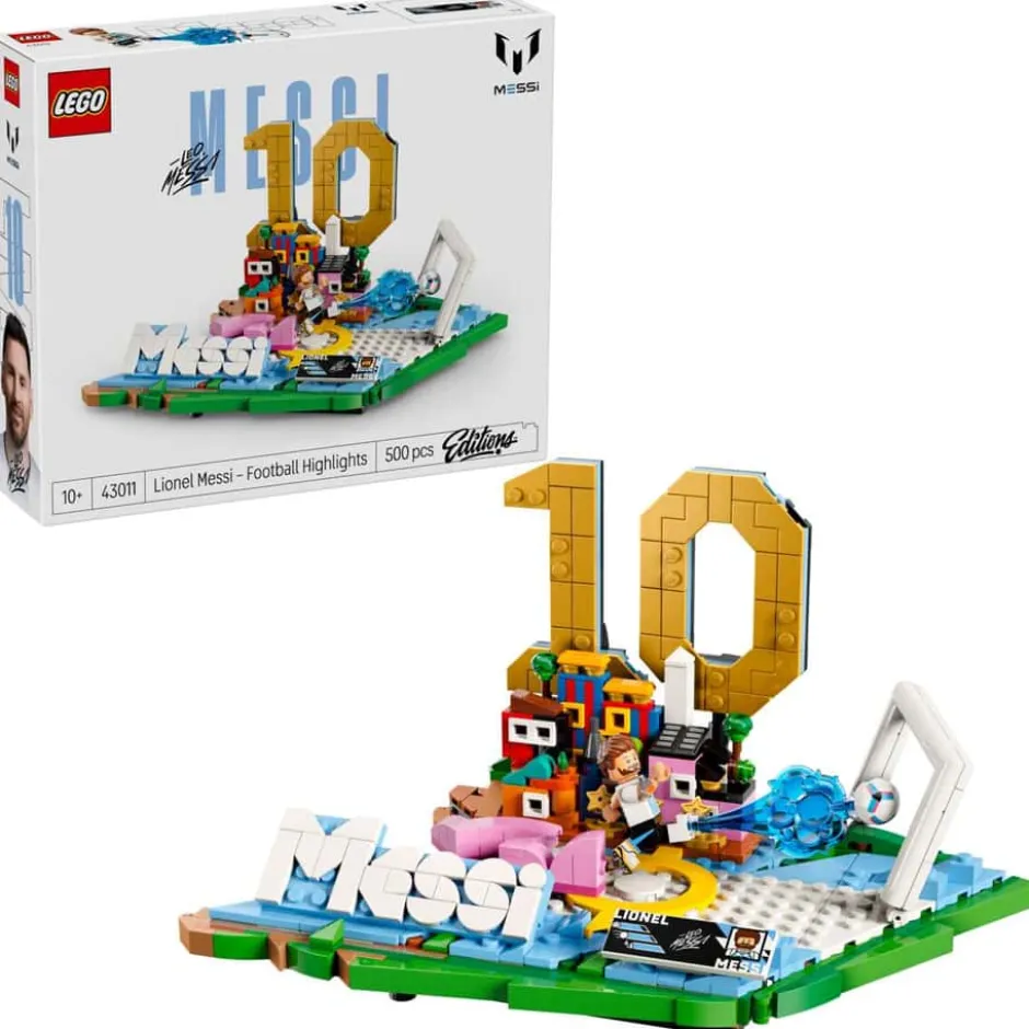 LEGO® Editions Football Lionel Messi – fotball-høydepunkter 43011