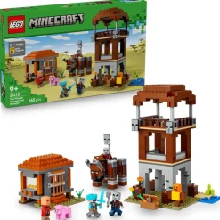 LEGO® Minecraft® Røvernes utpost og olmt beist 21278