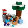 LEGO® Minecraft® Steves eventyr på taigaen 21583