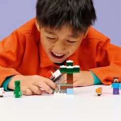 LEGO® Minecraft® Steves eventyr på taigaen 21583