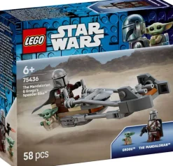 LEGO® Star Wars™ Mandalorianeren og Grogus speedersykkel 75436