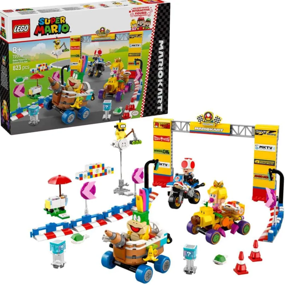 LEGO® Super Mario™: Mario Kart™ – Baby Peach og Grand Prix 72036