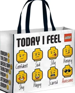 LEGO® White Emotions bærepose