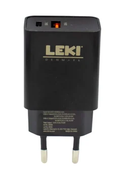 Leki Pro Hurtiglader 20W med både USB & USB-C utganger