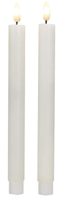 Lun LED kronelys 2-pk