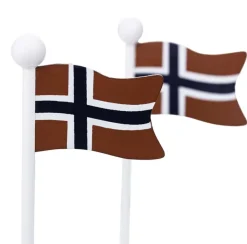 17. mai bordflagg 2pk